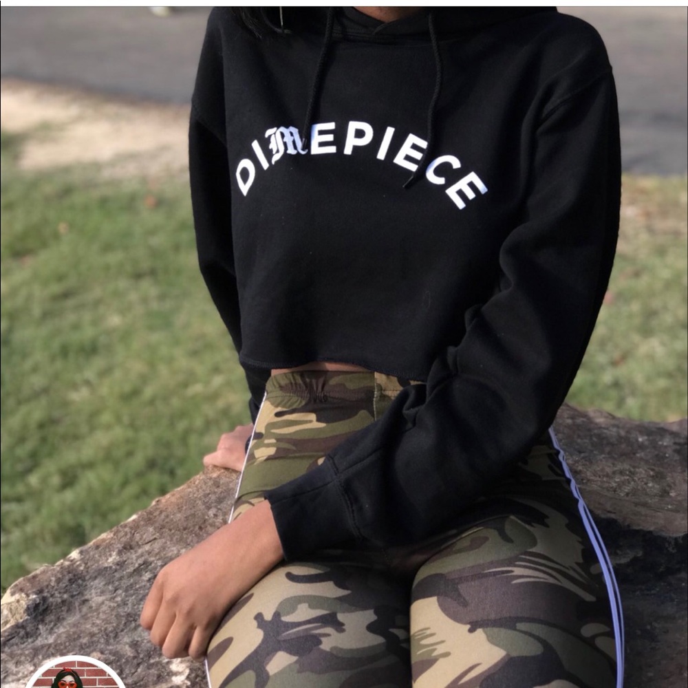 Dimepiece crop top hoodie willing to negotiate